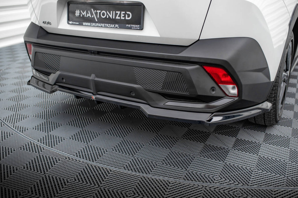Splitter trasero (con barras verticales) para Peugeot 408 Mk1