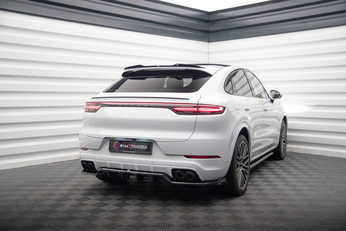 Splitter trasero (con barras verticales) para Porsche Cayenne Coupe / SUV Mk3