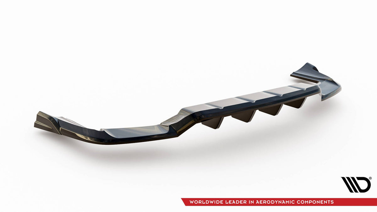 Splitter trasero (con barras verticales) para Porsche Cayenne Coupe / SUV Mk3