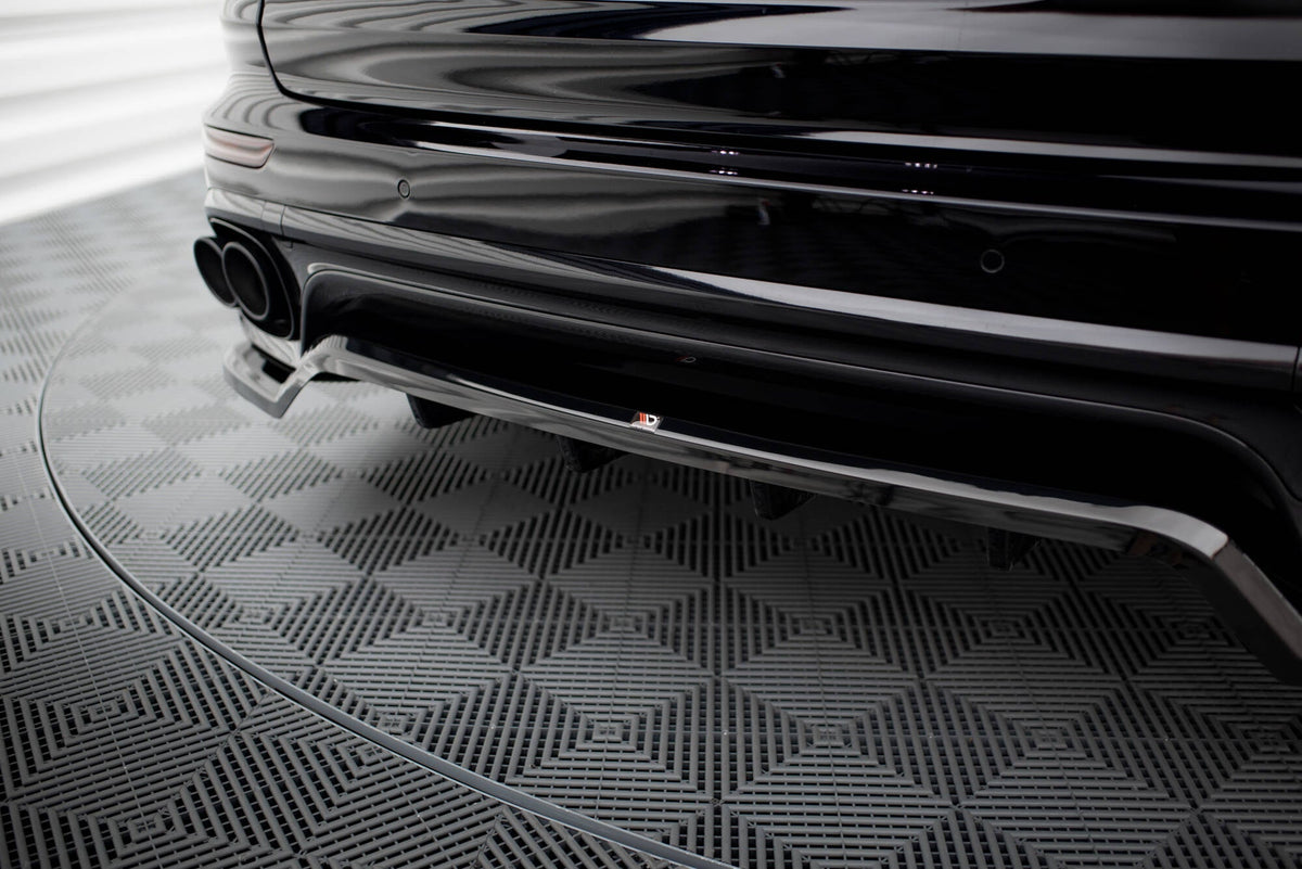 Splitter trasero (con barras verticales) para Porsche Cayenne Mk2 Facelift