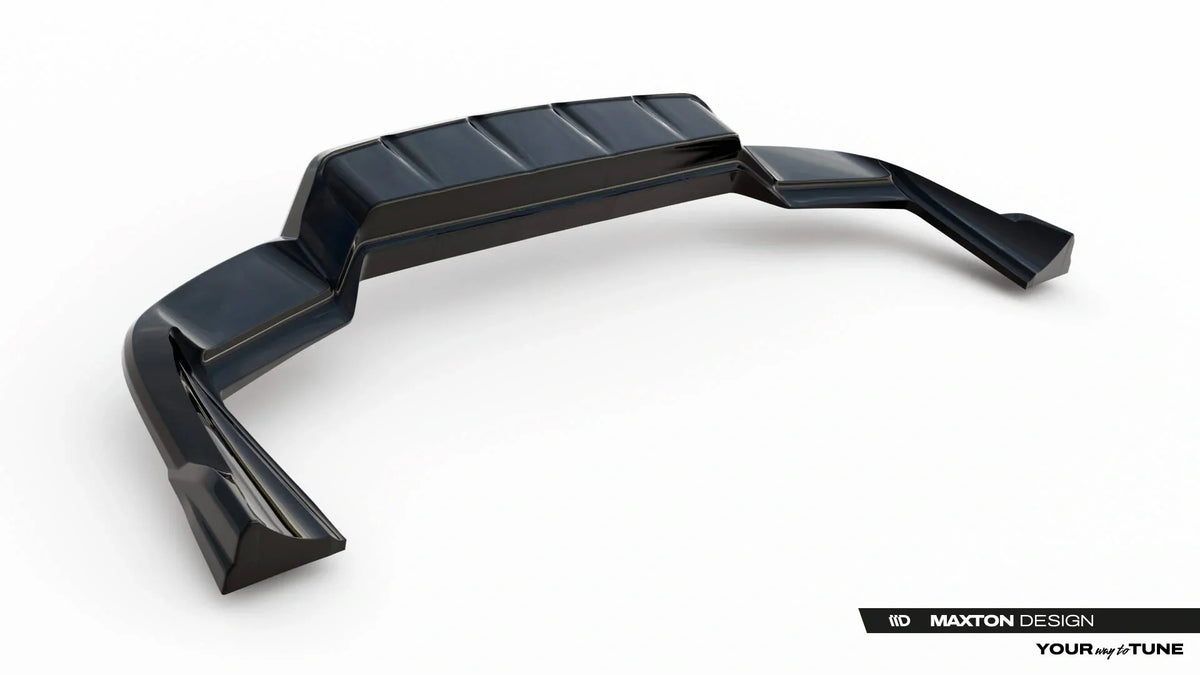 Splitter trasero (con barras verticales) para Porsche Cayenne SUV / Coupe Mk3 Facelift