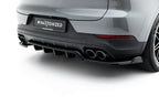 Splitter trasero (con barras verticales) para Porsche Cayenne SUV / Coupe Mk3 Facelift