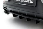 Splitter trasero (con barras verticales) para Porsche Cayenne SUV / Coupe Mk3 Facelift