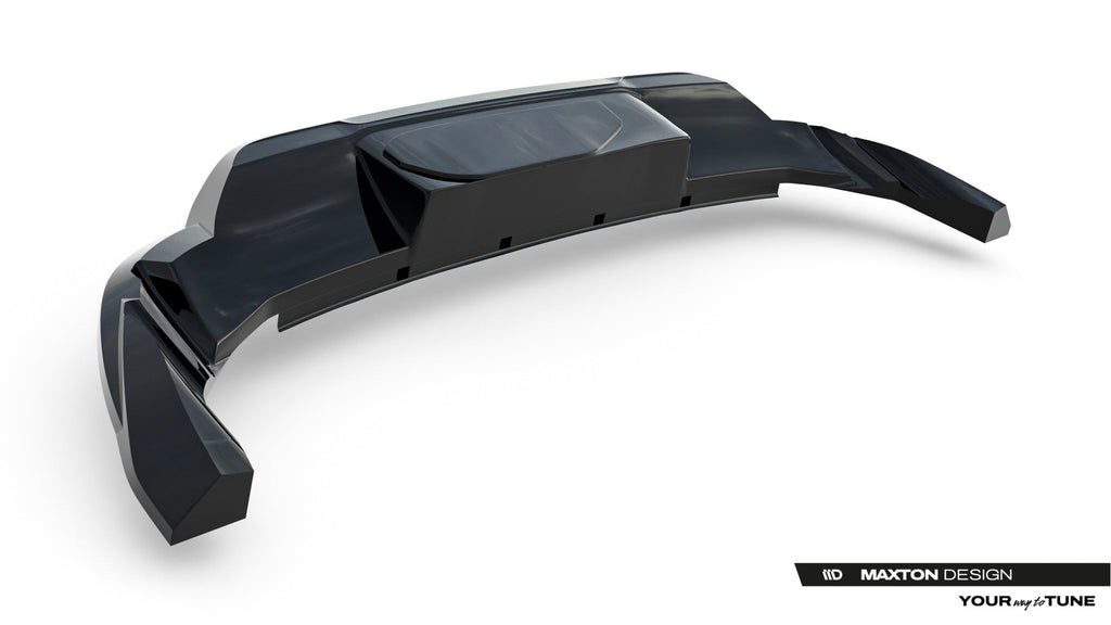 Splitter trasero (con barras verticales) para Porsche Macan EV Mk1