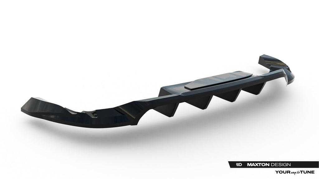 Splitter trasero (con barras verticales) para Porsche Macan EV Mk1
