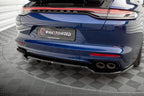 Splitter trasero (con barras verticales) para Porsche Panamera E-Hybrid 971 Facelift