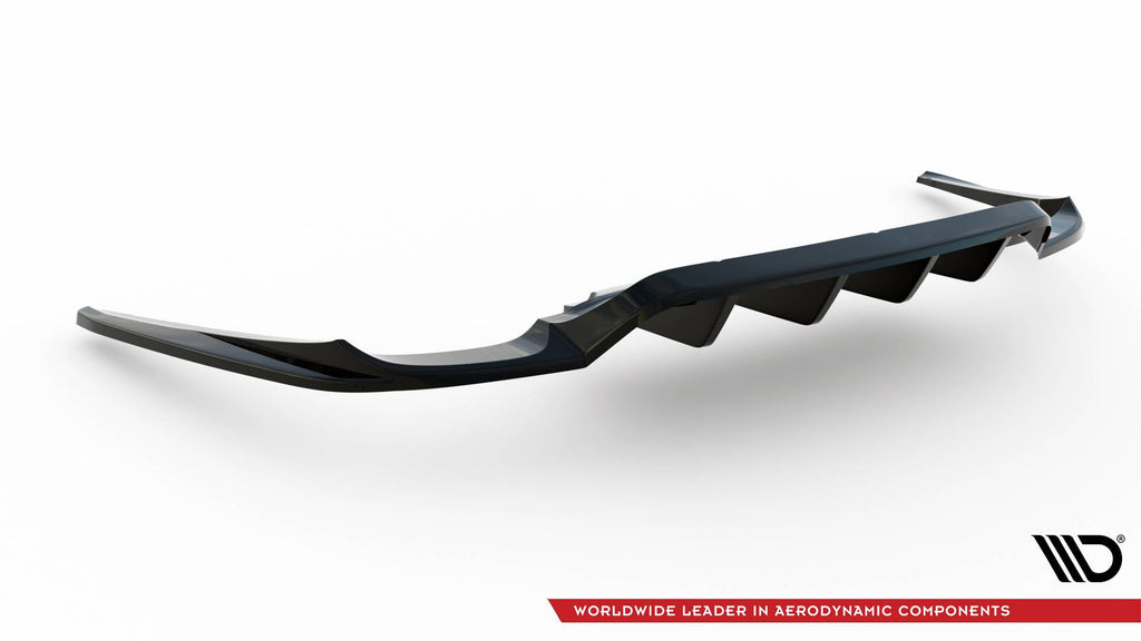 Splitter trasero (con barras verticales) para Porsche Panamera Turbo 970