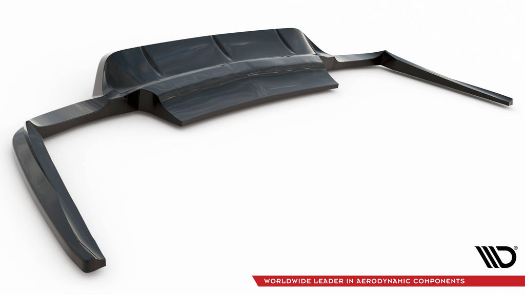 Splitter trasero (con barras verticales) para Porsche Panamera Turbo 970