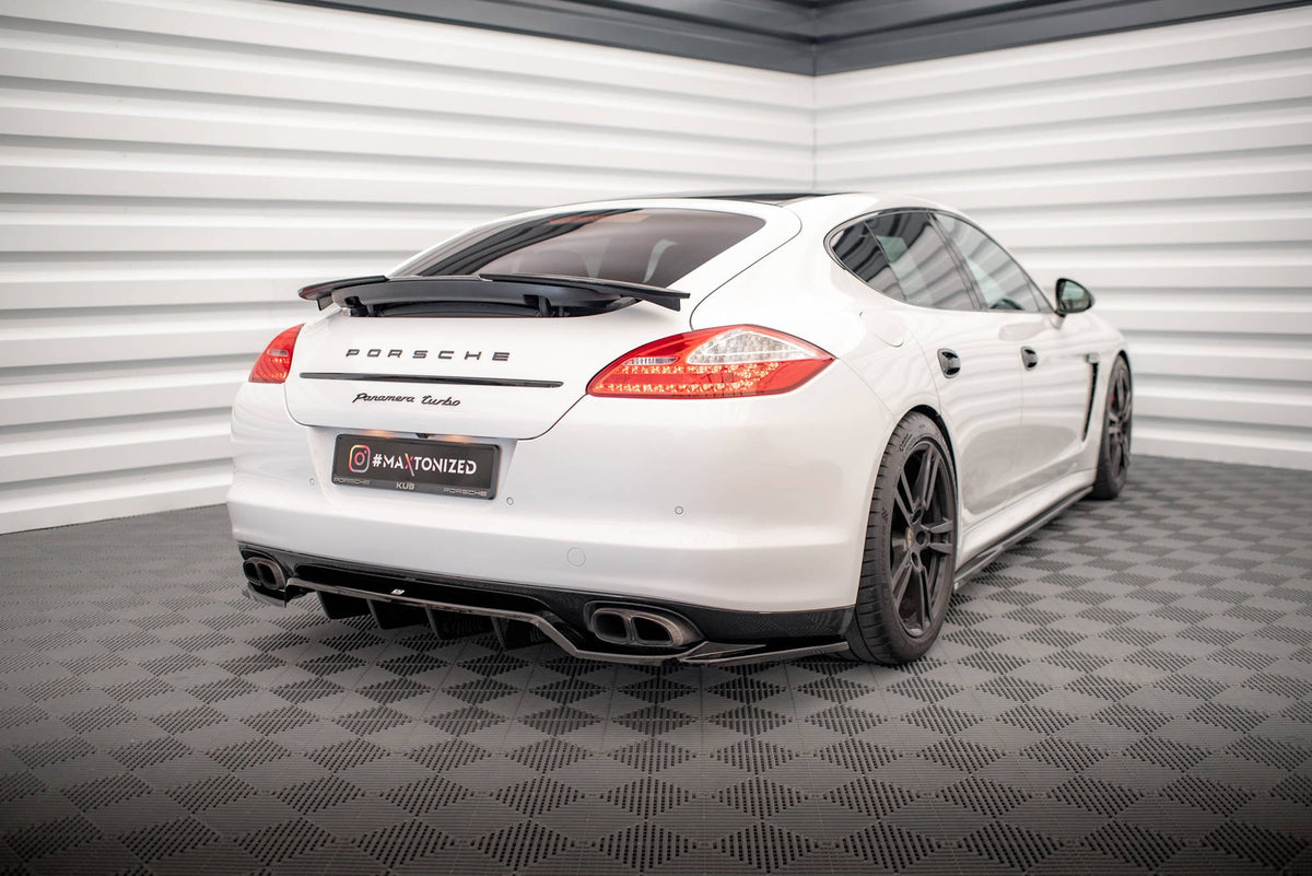 Splitter trasero (con barras verticales) para Porsche Panamera Turbo 970