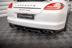 Splitter trasero (con barras verticales) para Porsche Panamera Turbo 970