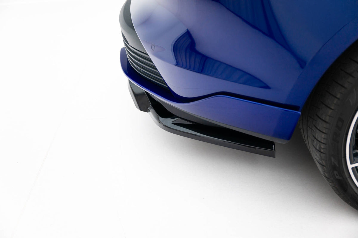 Splitter trasero (con barras verticales) para Porsche Taycan Turbo S Mk1