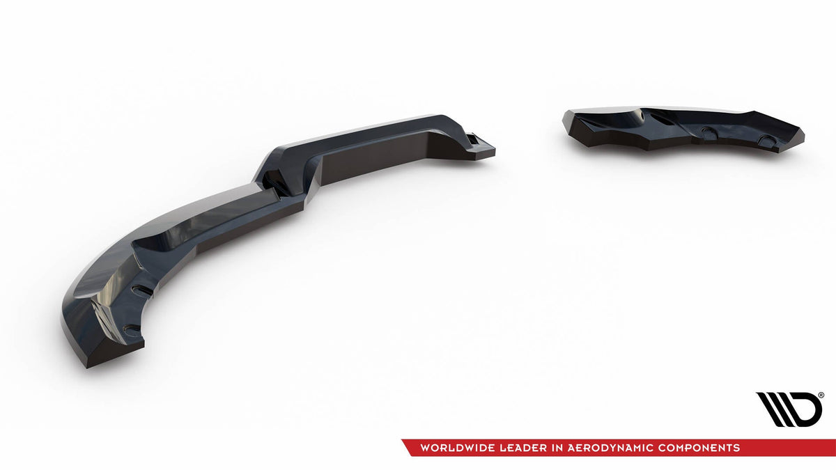 Splitter trasero (con barras verticales) para Renault Clio R.S. Line Mk5