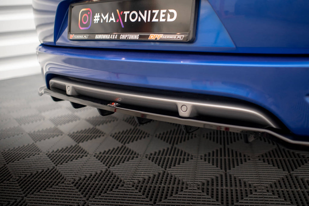 Splitter trasero (con barras verticales) para Renault Megane GT Line Grandtour Mk3 Facelift