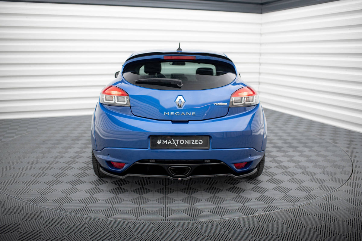 Splitter trasero (con barras verticales) para Renault Megane RS Mk3