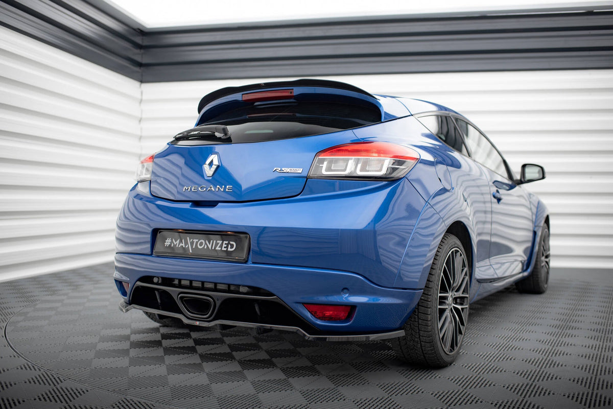 Splitter trasero (con barras verticales) para Renault Megane RS Mk3