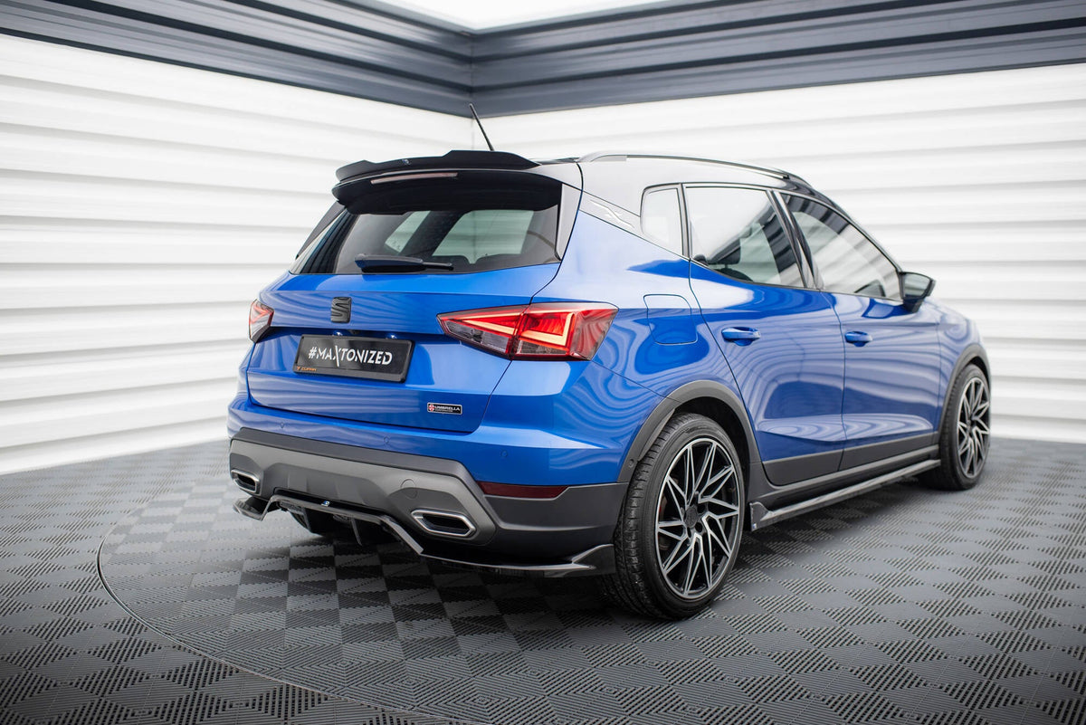 Splitter trasero (con barras verticales) para Seat Arona FR Mk1 Facelift