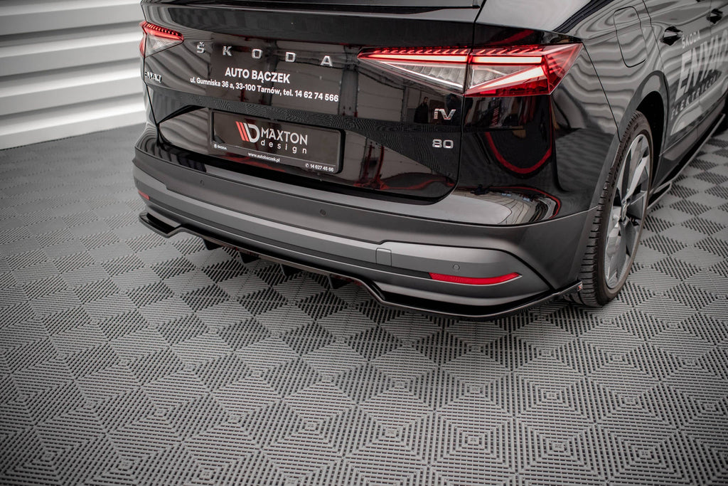 Splitter trasero (con barras verticales) para Skoda Enyaq iV