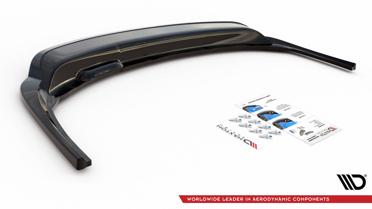 Splitter trasero (con barras verticales) para Skoda Fabia Combi Mk3 Facelift