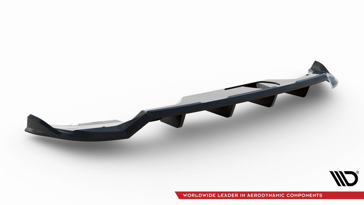 Splitter trasero (con barras verticales) para Skoda Kamiq Monte Carlo Mk1 Facelift