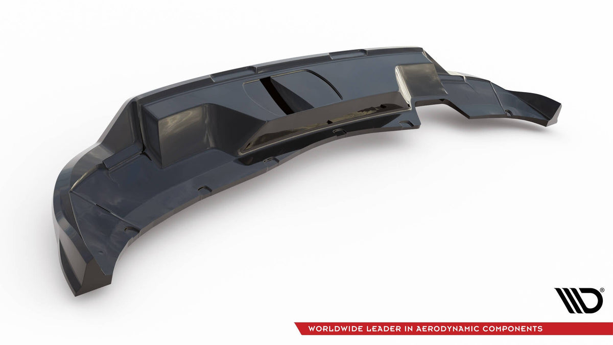 Splitter trasero (con barras verticales) para Skoda Kamiq Monte Carlo Mk1 Facelift