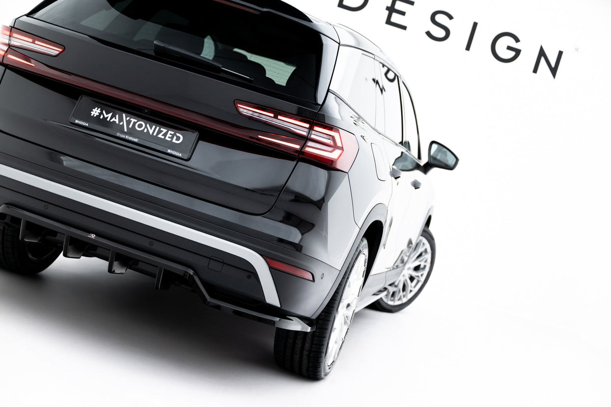 Splitter trasero (con barras verticales) para Skoda Kodiaq Mk2