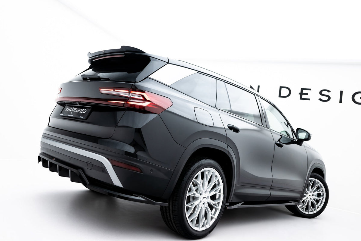 Splitter trasero (con barras verticales) para Skoda Kodiaq Mk2