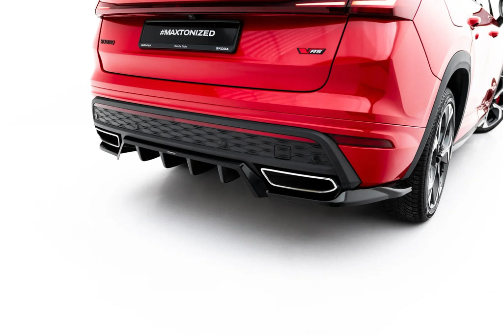 Splitter trasero (con barras verticales) para Skoda Kodiaq RS Mk2