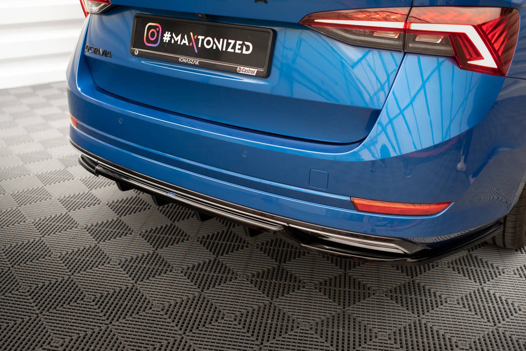 Splitter trasero (con barras verticales) para Skoda Octavia Sportline Mk4