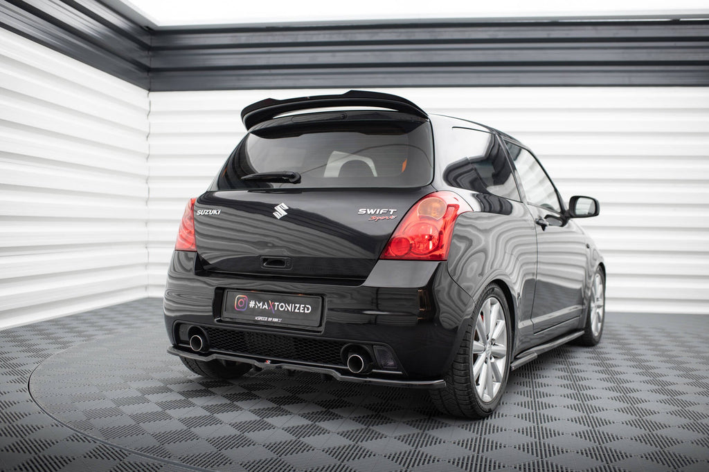 Splitter trasero (con barras verticales) para Suzuki Swift Sport Mk4