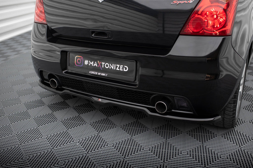 Splitter trasero (con barras verticales) para Suzuki Swift Sport Mk4