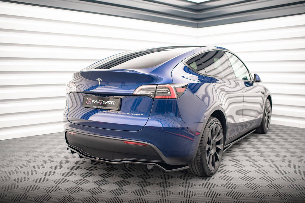 Splitter trasero (con barras verticales) para Tesla Model Y