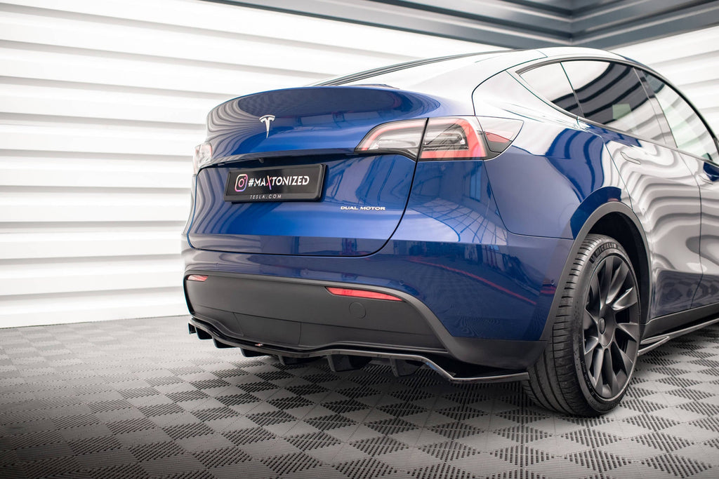 Splitter trasero (con barras verticales) para Tesla Model Y
