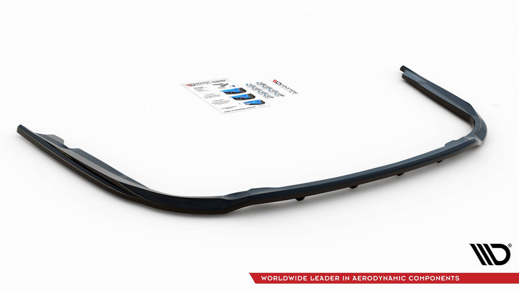 Splitter trasero (con barras verticales) para Toyota Avensis Wagon Mk3 Facelift