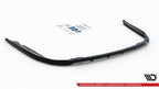 Splitter trasero (con barras verticales) para Toyota Avensis Wagon Mk3 Facelift