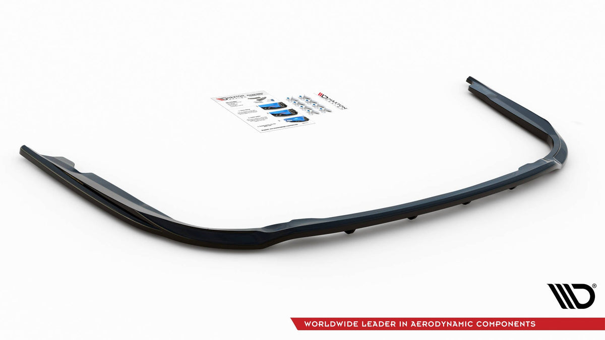 Splitter trasero (con barras verticales) para Toyota Avensis Wagon Mk3 Facelift
