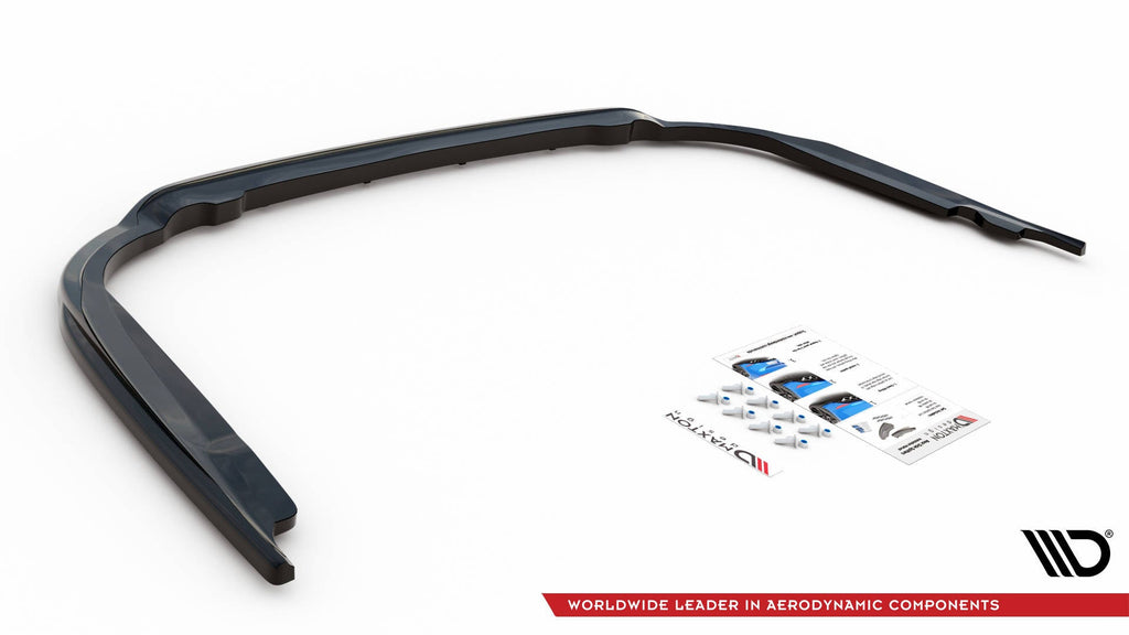 Splitter trasero (con barras verticales) para Toyota Avensis Wagon Mk3 Facelift