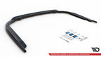 Splitter trasero (con barras verticales) para Toyota Avensis Wagon Mk3 Facelift