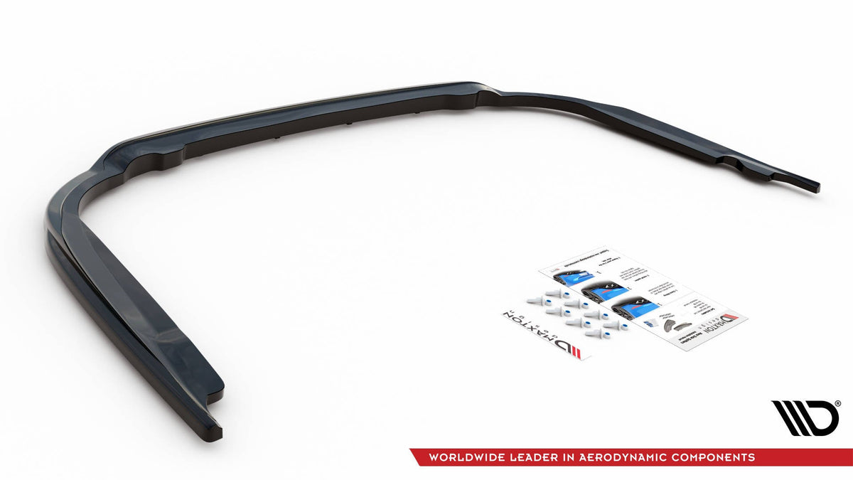 Splitter trasero (con barras verticales) para Toyota Avensis Wagon Mk3 Facelift