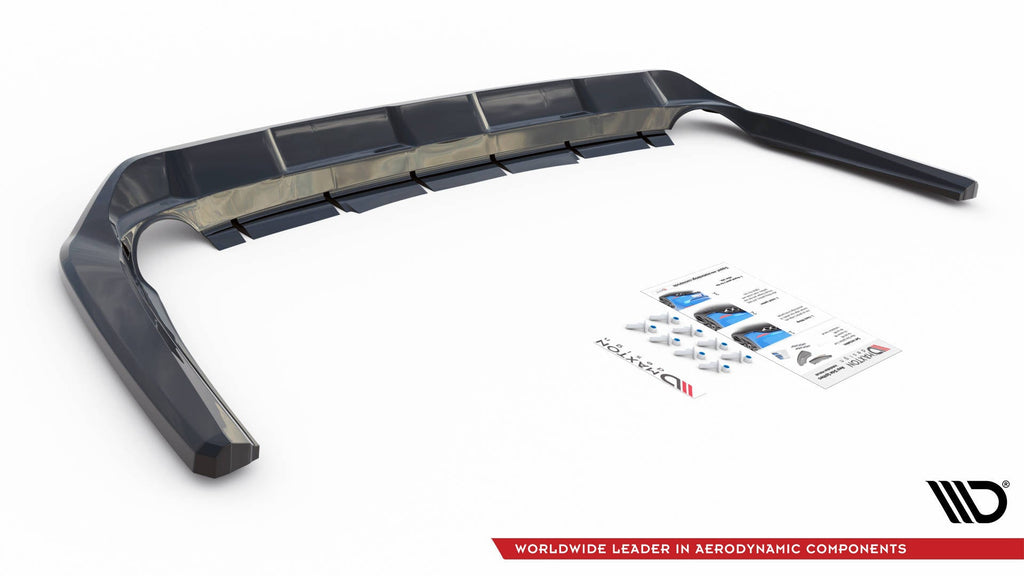 Splitter trasero (con barras verticales) para Toyota RAV4 Mk5