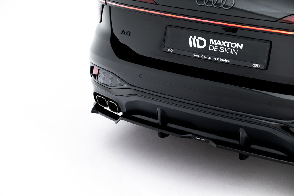 Splitter trasero (con barras verticales) V.1 para Audi A6 S-Line C9