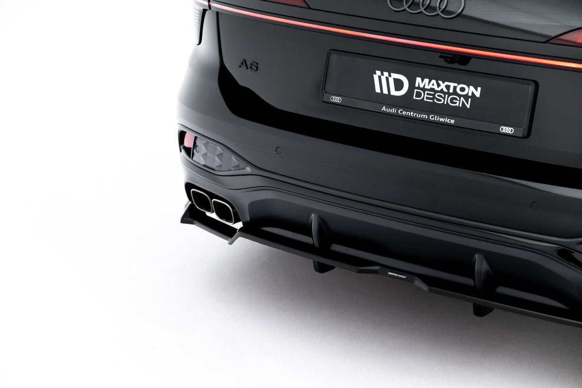 Splitter trasero (con barras verticales) V.1 para Audi A6 S-Line C9