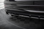 Splitter trasero (con barras verticales) V.1 para Audi SQ8 / Q8 S-Line Mk1 Facelift