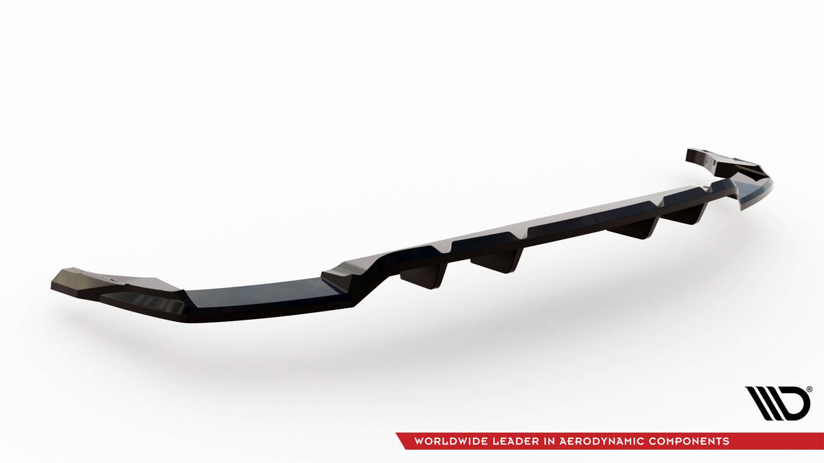Splitter trasero (con barras verticales) V.1 para Audi SQ8 / Q8 S-Line Mk1 Facelift
