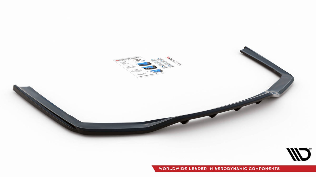 Splitter trasero (con barras verticales) V.1 para BMW 7 M-Pack G11 / G12 Facelift
