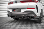 Splitter trasero (con barras verticales) V.1 para BMW X6 M-Pack G06