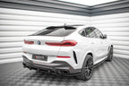 Splitter trasero (con barras verticales) V.1 para BMW X6 M-Pack G06