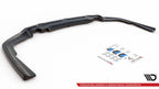 Splitter trasero (con barras verticales) V.1 para BMW X6 M-Pack G06