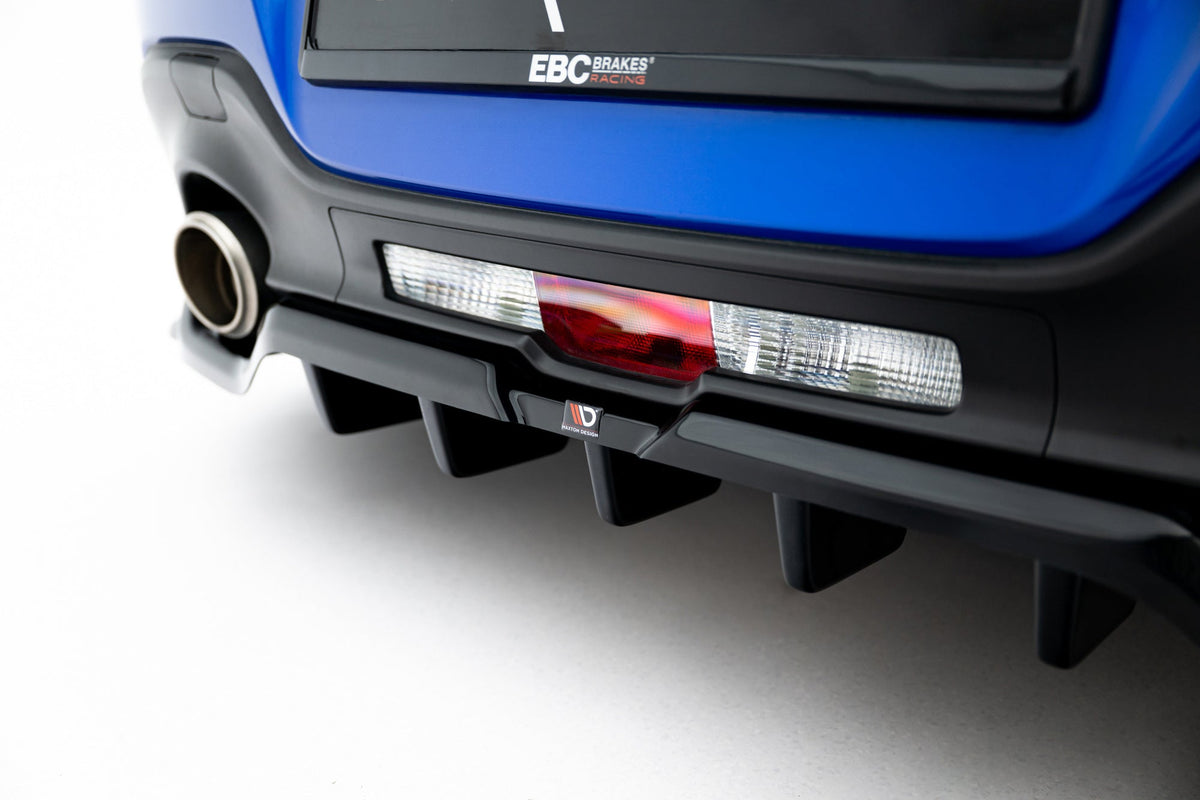 Splitter trasero (con barras verticales) V.1 + flaps para Subaru BRZ Mk2
