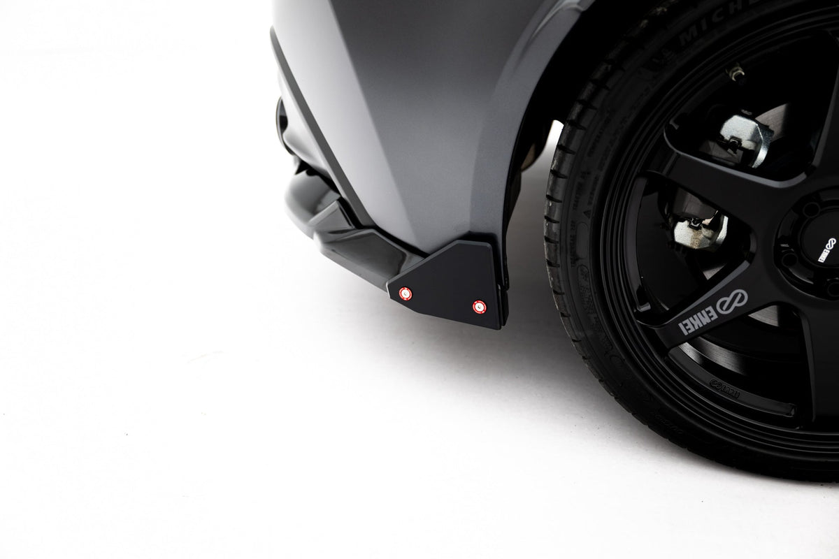 Splitter trasero (con barras verticales) V.1 + flaps para Toyota GR86 Mk1