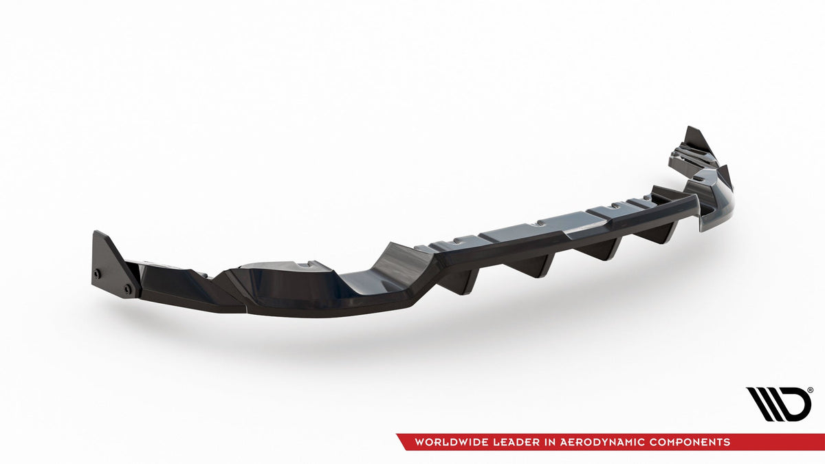 Splitter trasero (con barras verticales) V.1 + flaps para Toyota GR86 Mk1